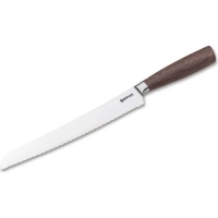 Кухонный нож  для хлеба Boker Core Bread Knife, сталь X50CrMoV15, рукоять орех купить в Кемерове