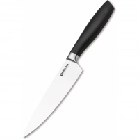 Кухонный нож шефа Bker Core Professional Chef’s Knife, 160 мм, сталь X50CrMoV15, рукоять пластик купить в Кемерове