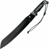 Мачете Gerber — Gator Golok Machete, сталь 65MN Carbon Steel Black Finish, рукоять ударопрочный пластик купить в Кемерове