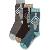 Носки Boker 09BO199 Socks Set Large 3 пары, р.39-42 купить в Кемерове