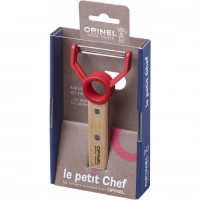 Нож для чистки овощей Opinel Peeler, деревянная рукоять, нержавеющая сталь, коробка купить в Кемерове