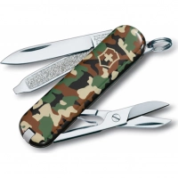 Нож перочинный Victorinox Classic, сталь X55CrMo14, рукоять Cellidor®, камуфляж купить в Кемерове