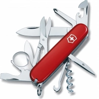 Нож перочинный Victorinox Explorer, сталь X55CrMo14, рукоять Cellidor®, красный купить в Кемерове