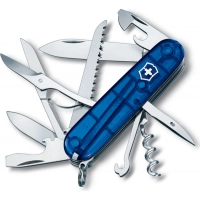 Нож перочинный Victorinox Huntsman, сталь X55CrMo14, рукоять Cellidor®, синий купить в Кемерове