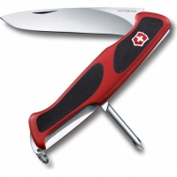 Нож перочинный Victorinox RangerGrip, сталь X50CrMoV15, рукоять нейлон, красно-чёрный купить в Кемерове