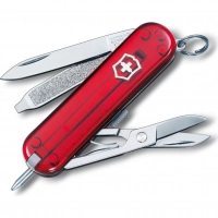 Нож перочинный Victorinox Signature Ruby, сталь X55CrMo14, рукоять Cellidor®, красный купить в Кемерове