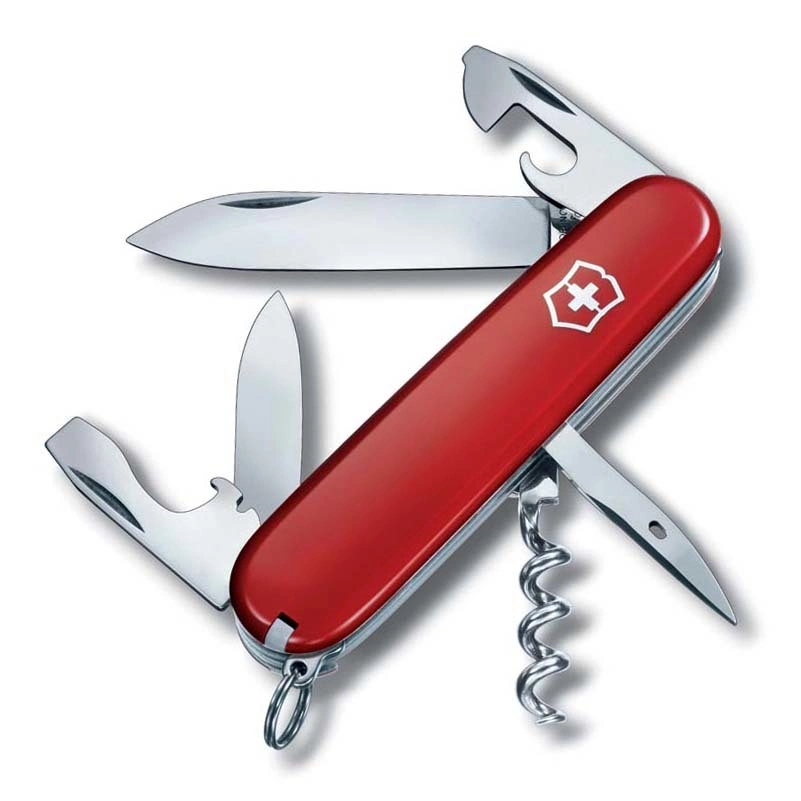 Нож перочинный Victorinox Spartan, сталь X55CrMo14, рукоять Cellidor®, красный