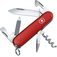 Нож перочинный Victorinox Sportsman, сталь X55CrMo14, рукоять Cellidor®, красный купить в Кемерове