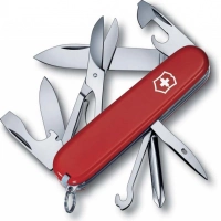 Нож перочинный Victorinox Super Tinker, сталь X55CrMo14, рукоять Cellidor®, красный купить в Кемерове