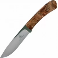 Нож с фиксированным клинком Arno Bernard Buffalo, сталь N690, рукоять Spalted Maple купить в Кемерове