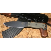 Нож с фиксированным клинком Ontario «RD6 Black Micarta» купить в Кемерове