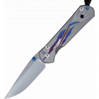 Нож складной Chris Reeve Large Sebenza 21  L21UNIQUE O, сталь CPM S35VN, рукоять титан купить в Кемерове