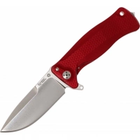 Нож складной LionSteel SR11A RS RED, сталь Uddeholm Sleipner® Satin Finish, рукоять алюминий (Solid®), красный купить в Кемерове