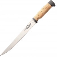 Нож White River Traditional Fillet 8,5″ Cork StoneWash, сталь 440C, рукоять пробковое дерево купить в Кемерове