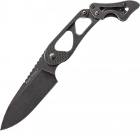 Шейный нож Cormorant Apex Blackwash Realsteel, сталь 14C28N, рукоять карбон купить в Кемерове