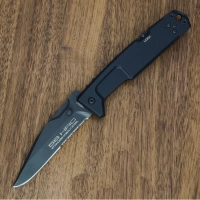 Складной нож Extrema Ratio M.P.C. (Multi Purpose Compact) Black, сталь Bhler N690, рукоять черный антикородал (алюминиевый сплав) купить в Кемерове