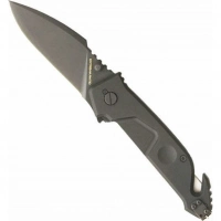 Складной нож Extrema Ratio MF1 Black With Belt Cutter, сталь N690, рукоять алюминий купить в Кемерове