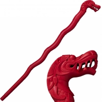 Трость- Lucky Dragon Walking Stick Red купить в Кемерове